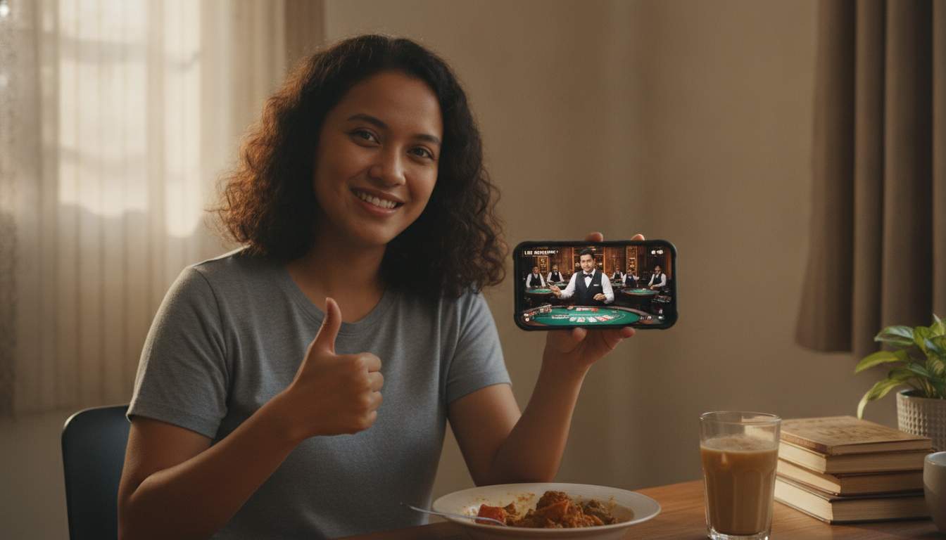 Experience Live Casino Action Engaging live table casino experience