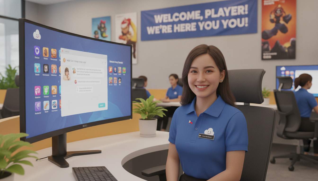 We're Here to Help Customer support representative